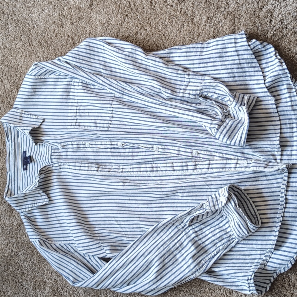 Gap Striped Button Down
